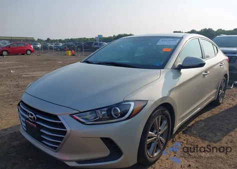 2018 Hyundai Elantra Sel from USA, damaged, VIN 5NPD84LF2JH342118